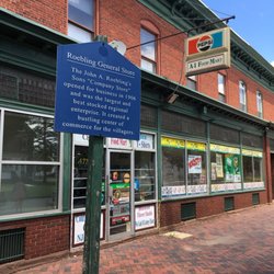 A-1 Foodmart - Historical marker in front of store.