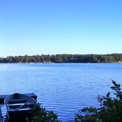 Sunset Park Campground - Sunrise over Wash Pond at Sunset Park