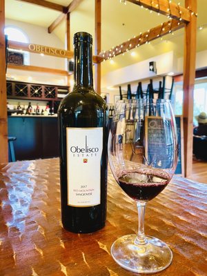 Photo of Obelisco Estate at Apple Farm Village - Woodinville, WA, US. Sangiovese
