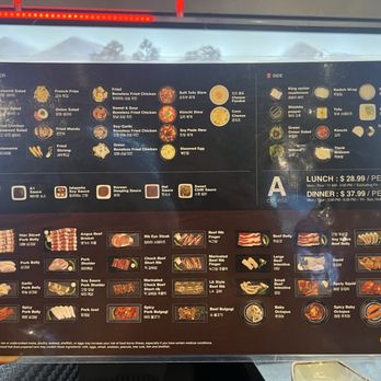 Ohgane Korean BBQ - Menu front - Korean Near Me - Oakland, California Ohgane Korean BBQ - Menu front - Korean Near Me - Oakland, California