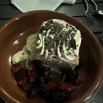 Rainbow Lodge - Tres Leches Cake - New American Near Me - Houston, Texas