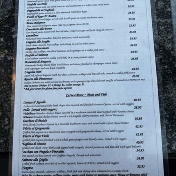 Buon Appetito - Menu - Italian Near Me - San Diego, California