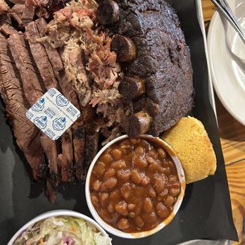 Saucy Dog's BBQ - Combo platter!!!! - Barbeque Near Me - Jonesville, Michigan Saucy Dog's BBQ - Combo platter!!!! - Barbeque Near Me - Jonesville, Michigan