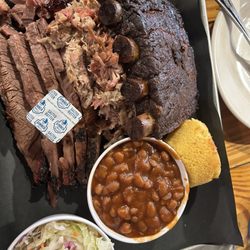 Saucy Dog's BBQ - Combo platter!!!!