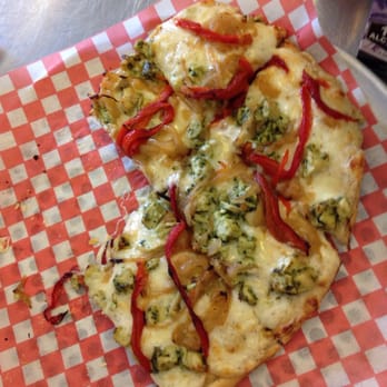 Minhas Micro Brewery - Mountain Crest Blonde pizza - Breweries Near Me - Calgary, Alberta