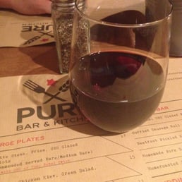 Pinot Noir £9 a glass but very tasty Pinot Noir £9 a glass but very tasty