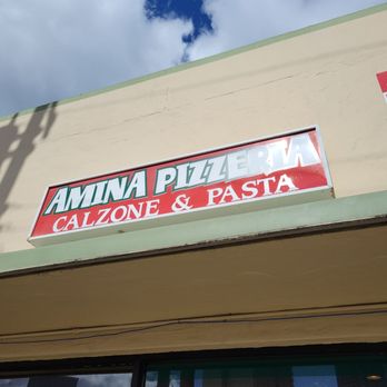 Amina Pizzeria - Signage - Pizza Near Me - Honolulu, Hawaii Amina Pizzeria - Signage - Pizza Near Me - Honolulu, Hawaii