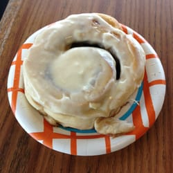 The Coffee Dog Roastery & Coffee House - Huge cinnamon roll