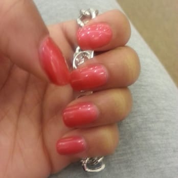 Allure Nails & Wax - Another good job my Mi.  Cute & simple gel manicure - Nail Salons Near Me - Kansas City, Missouri