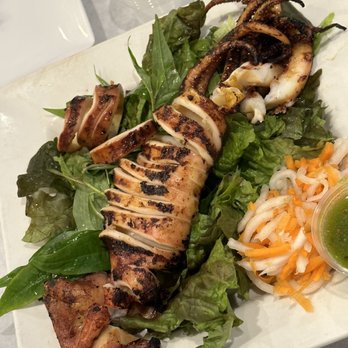 Bien Hen Restaurant - Spicy Whole Squid - Seafood Near Me - Westminster, California
