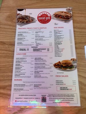 Menu photo 1 Sunset Grill Las Vegas, NV Menu photo 1 Sunset Grill Las Vegas, NV