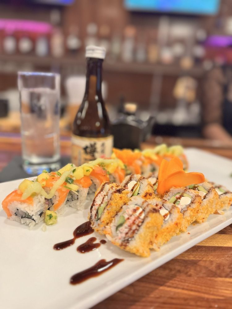 Food from Highball Sushi + Kitchen