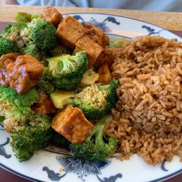 Tofu & Broccoli with brown sauce Tofu & Broccoli with brown sauce