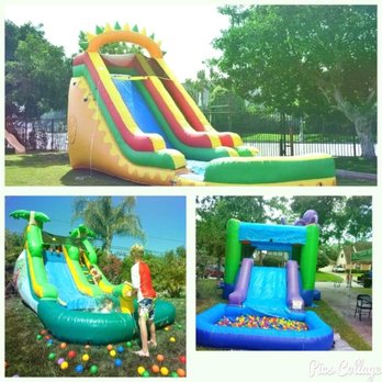 Budget Bounce Party Rentals - Get wet and wild with water slides and combos. - Party Equipment Rentals Near Me