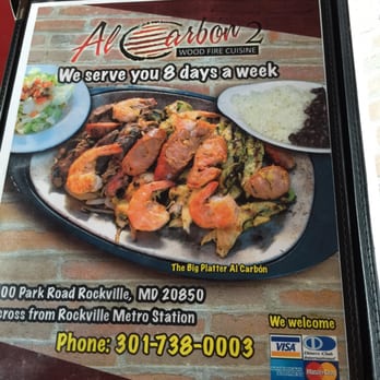 Al Carbon - Eight days a week? Now that's what I call dedication! - Mexican Near Me - Rockville, Maryland Al Carbon - Eight days a week? Now that's what I call dedication! - Mexican Near Me - Rockville, Maryland