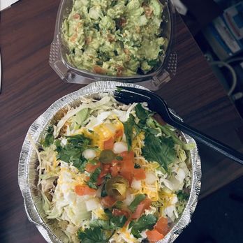 Lowrider Cafe - Chicken taco salad with a side of guacamole and chips (chips aren't pictured and weren't eaten). Highly recommend this delicious combo! - Sandwiches Near Me - Toledo, Ohio Lowrider Cafe - Chicken taco salad with a side of guacamole and chips (chips aren't pictured and weren't eaten). Highly recommend this delicious combo! - Sandwiches Near Me - Toledo, Ohio