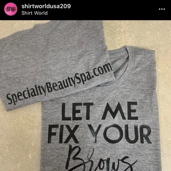 Shirt World - Custom Vinyl T-shirts - Screen Printing/T-Shirt Printing Near Me - Modesto, California