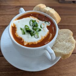 De Gouden Karper - Tomato soup - delicious!
