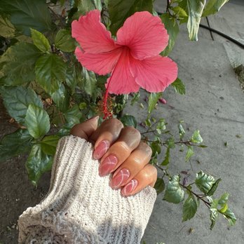 Sky Nails and Spa - Cat eye hard gel by Mae - Nail Salons Near Me - San Fernando, California Sky Nails and Spa - Cat eye hard gel by Mae - Nail Salons Near Me - San Fernando, California