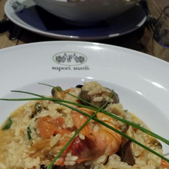 Sapori Sardi - Beautifully presented delicious Risotto Sapori Sardi - Italian Near Me - London, XGL