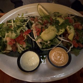 Mole Cantina Mexicana - Fish Tacos w/2 sauces - Mexican Near Me - Wellington, Florida Mole Cantina Mexicana - Fish Tacos w/2 sauces - Mexican Near Me - Wellington, Florida