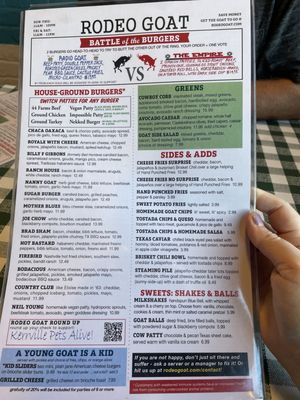 Menu photo 2 Rodeo Goat - Addison Addison, TX Menu photo 2 Rodeo Goat - Addison Addison, TX