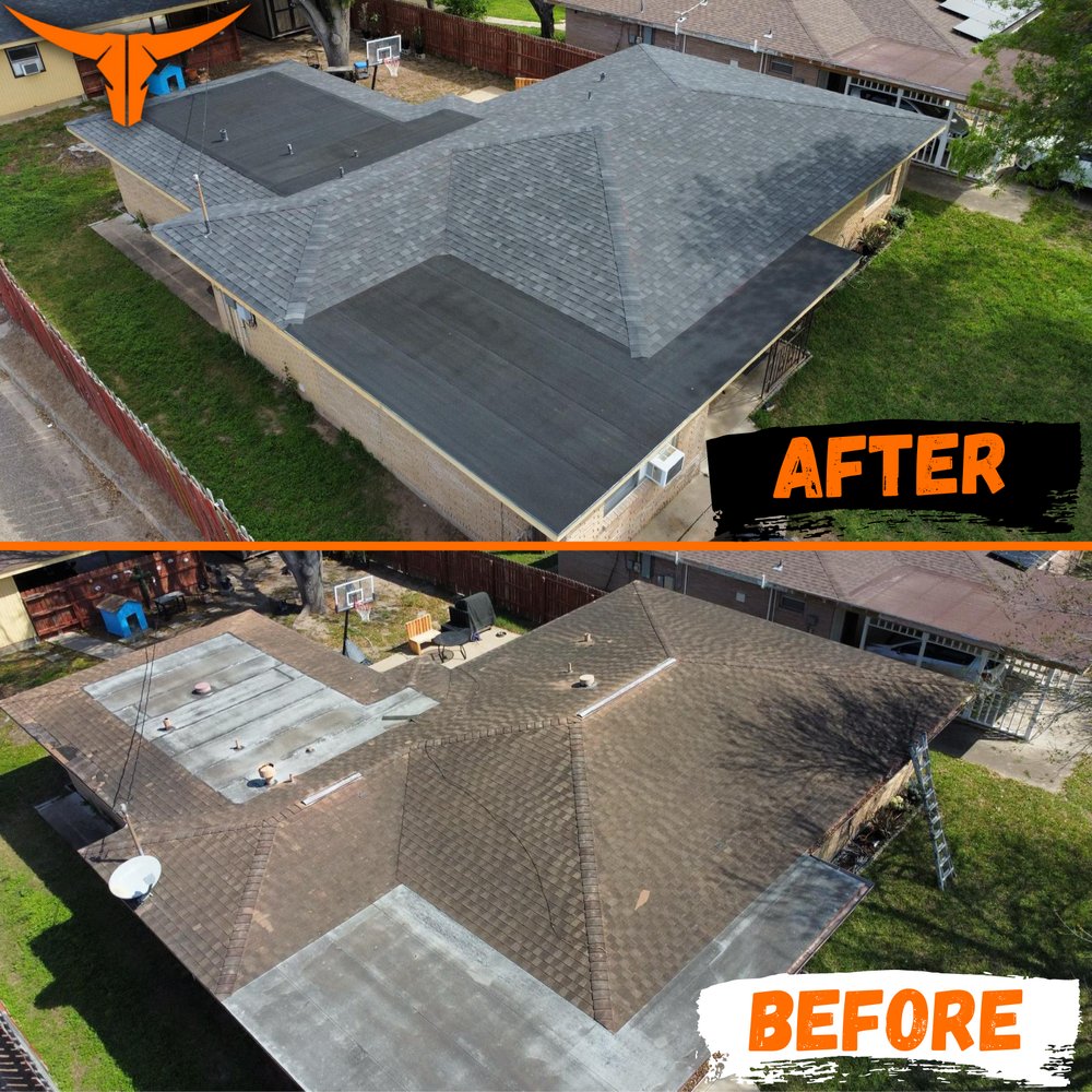 Slide of Longhorn Roofing