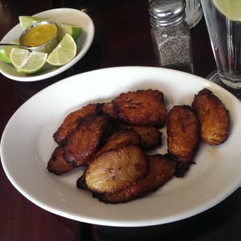 Sol Chicken - Fried sweet plantain (so yummmm) - Latin American Near Me - Union City, New Jersey