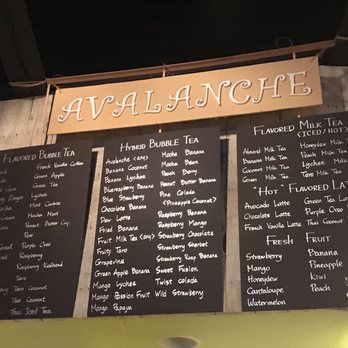 Avalanche Bubble Tea - Bubble Tea Near Me - Morton Grove, Illinois