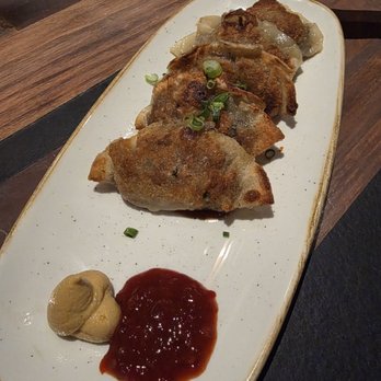 Monkeypod Kitchen - Shrimp and Mushroom Potstickers - Tacos Near Me - Honolulu, Hawaii