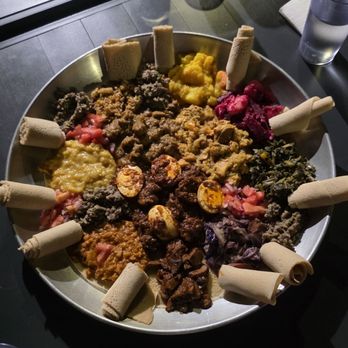 Ethiopian Love - Large combo platter - Ethiopian Near Me - Honolulu, Hawaii Ethiopian Love - Large combo platter - Ethiopian Near Me - Honolulu, Hawaii