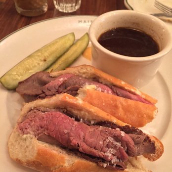 Maison Pickle - Classic French dip - Cocktail Bars Near Me - New York, New York Maison Pickle - Classic French dip - Cocktail Bars Near Me - New York, New York