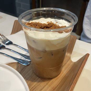 Cafe Terrasse - Banana Cream Latte - Breakfast & Brunch Near Me - Los Angeles, California Cafe Terrasse - Banana Cream Latte - Breakfast & Brunch Near Me - Los Angeles, California