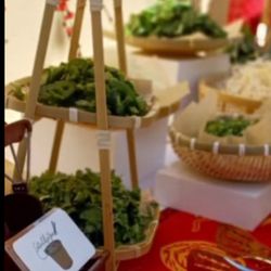 BayAreaTacoCatering - Fresh Pho topping station