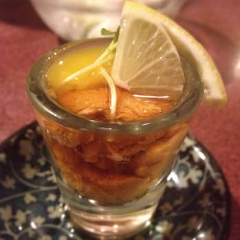 Tanuki Restaurant - Uni Shot - $4.95 - Sushi Bars Near Me - San Francisco, California