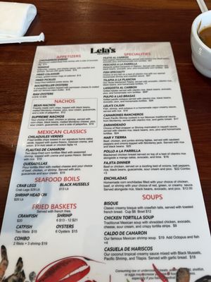Menu photo 1 Lela's Seafood Cedar Hill, TX