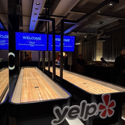 Yelp Event: Darts and Drinks Social at Oche - Shuffle boards