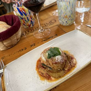 Enoteca Il Protontino - Eggplant Parmigiana - Wine Bars Near Me - Amalfi, SA