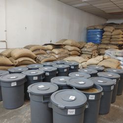 Mitalena Coffee - Green coffee storage