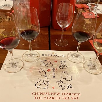 Beringer Vineyards - 2020 Chinese New Year wine tasting - Wineries Near Me - St. Helena, California