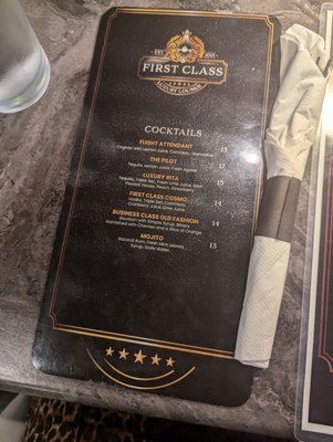 Menu photo 2 First Class Luxury Lounge GSO Greensboro, NC