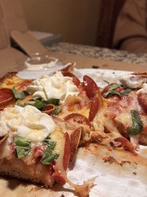 Postcard Pizza by null
