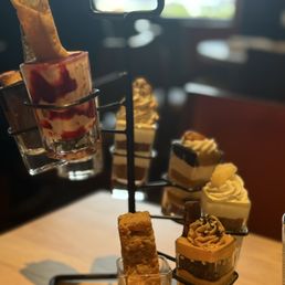 Dessert selection Dessert selection