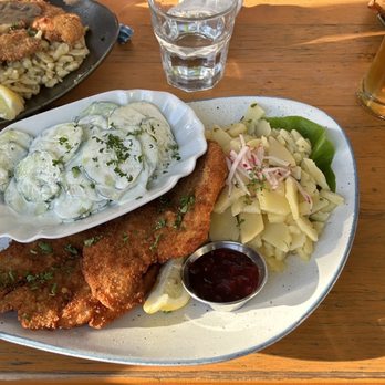 Ludwig's Biergarten - Chicken Schnitzel - German Near Me - Mountain View, California Ludwig's Biergarten - Chicken Schnitzel - German Near Me - Mountain View, California