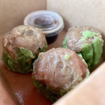 Stick & Steam - D9: Spinach Beef Siu Mai | 3 pc - $4.50 (To-go) - Dim Sum Near Me - Millbrae, California