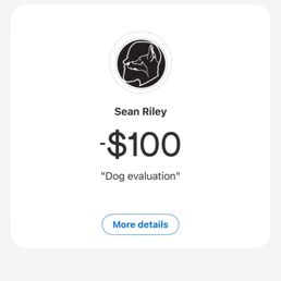 $100 out of $400 that he received for me