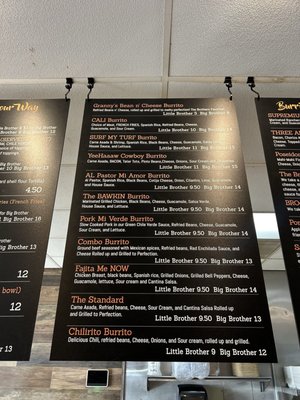 Menu photo 5 Burrito Brothers Huntington Beach, CA