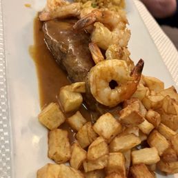 Steak and shrimp