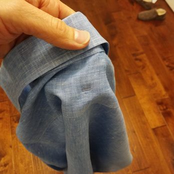 Coastal Carolina Cleaners - Safety pin through middle of the shirt - Sewing & Alterations Near Me - Mount Pleasant, South Carolina