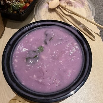 Chay Concept - Purple Yam Soup - Vegetarian Near Me - Bellevue, Washington Chay Concept - Purple Yam Soup - Vegetarian Near Me - Bellevue, Washington